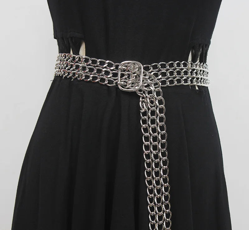 Chaîne Taille Métallique Femme