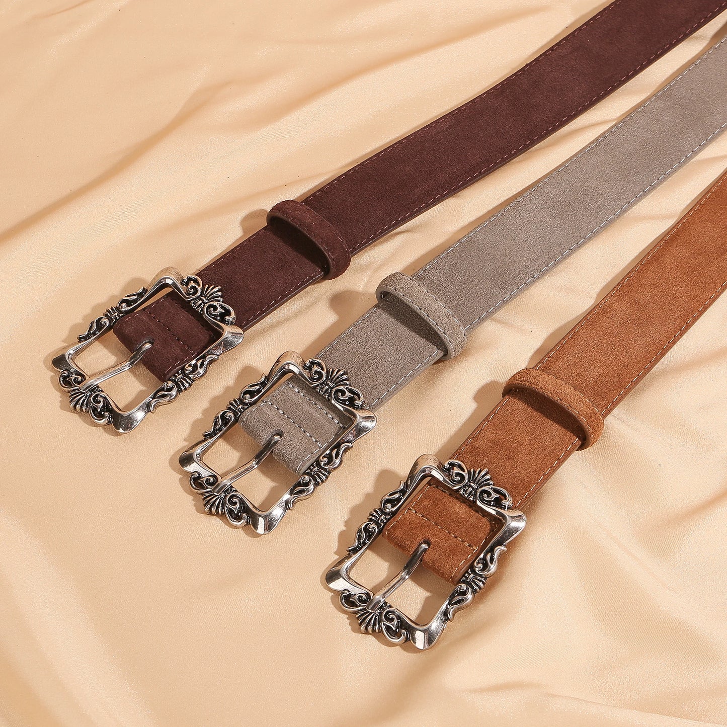 Ceinture Daim Luxe Femme