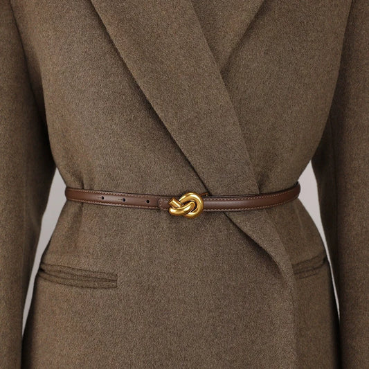 Ceinture Cuir Élégante Femme