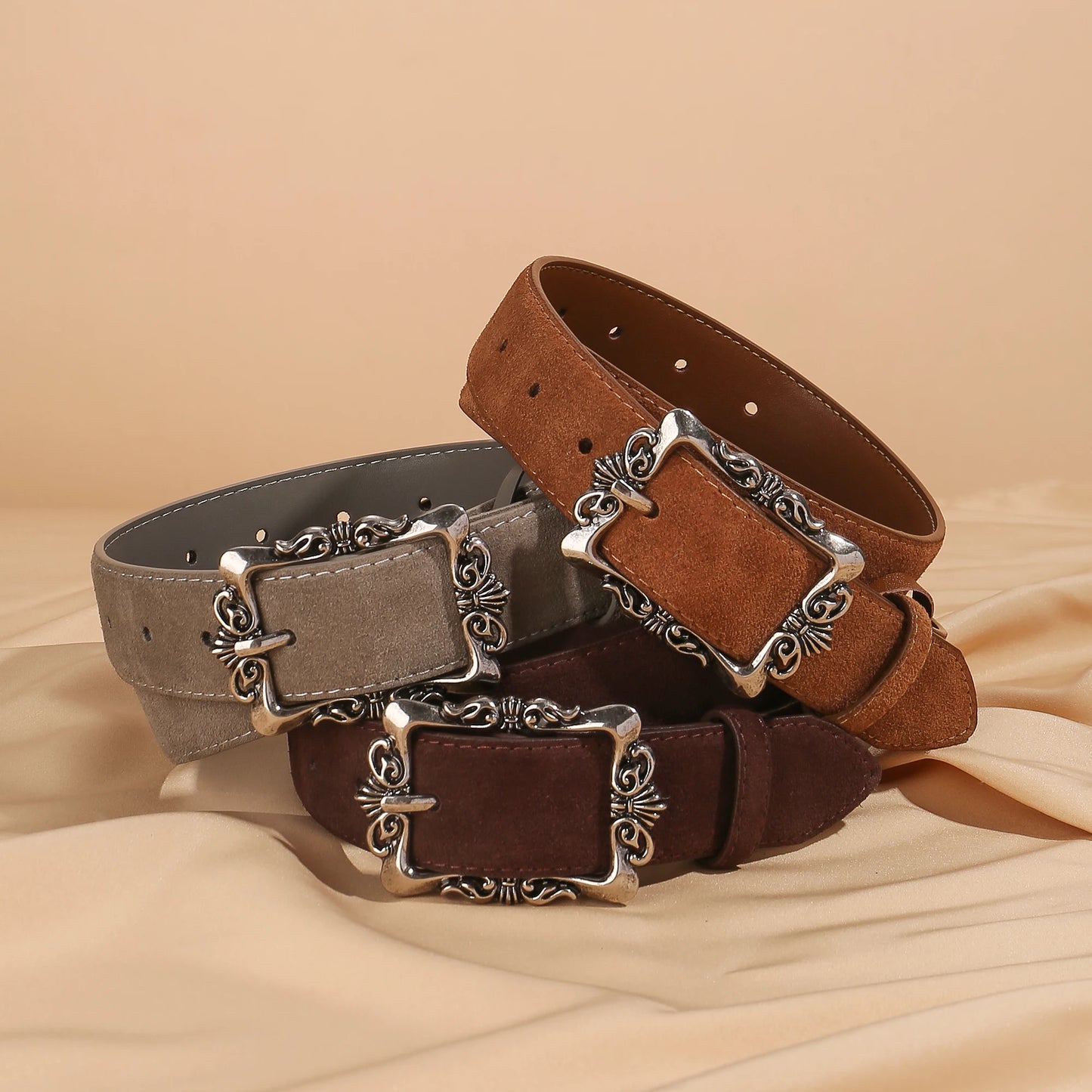 Ceinture Daim Luxe Femme