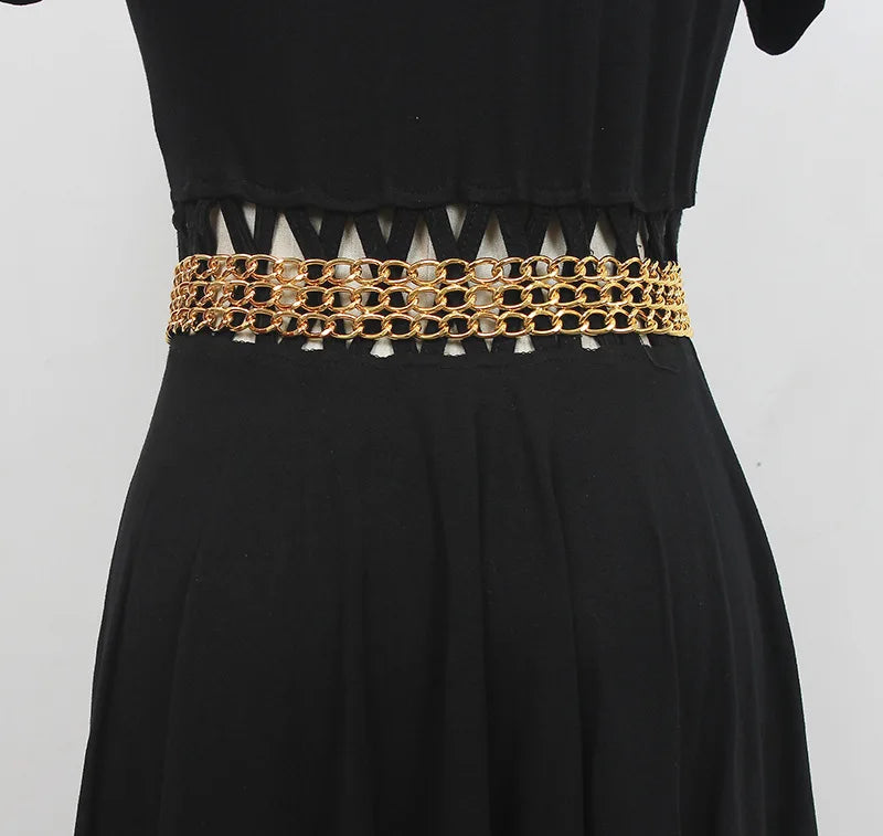 Chaîne Taille Métallique Femme