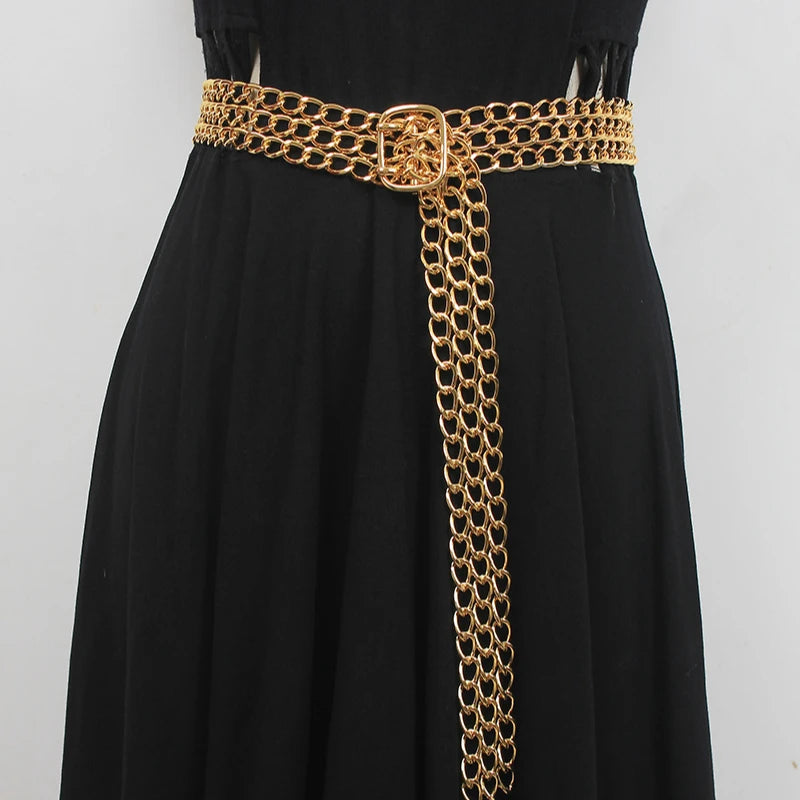 Chaîne Taille Métallique Femme