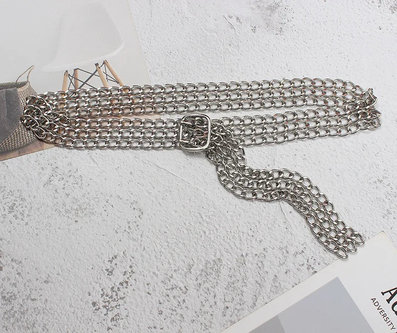 Chaîne Taille Métallique Femme