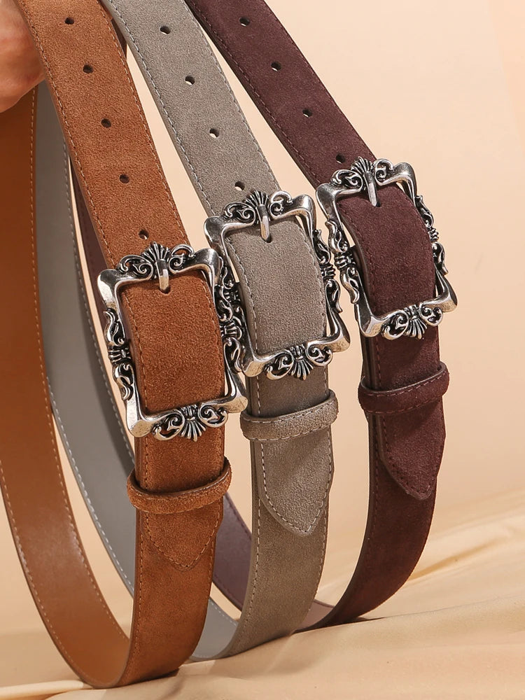 Ceinture Daim Luxe Femme