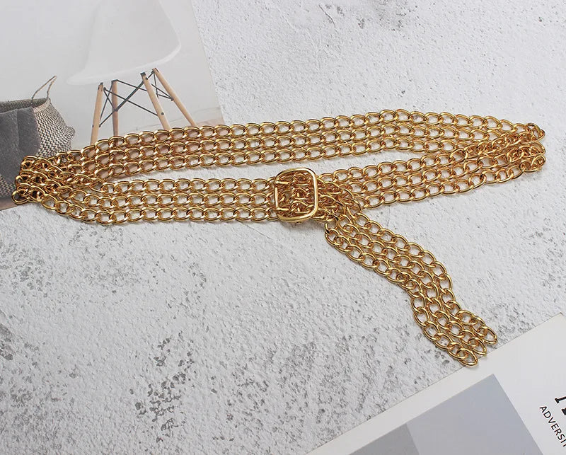 Chaîne Taille Métallique Femme